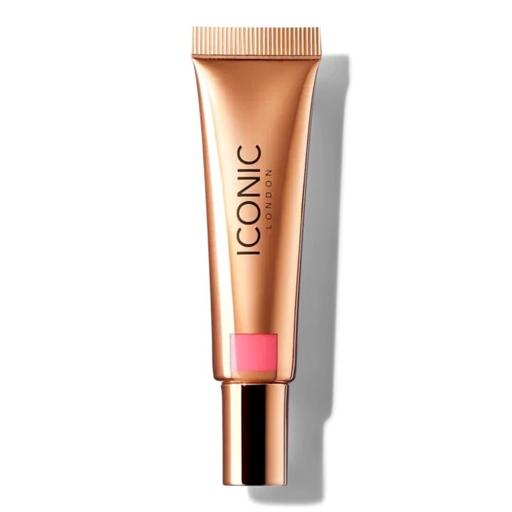 NIB! - ICONIC London Women's‎ Liquid Blush Makeup Color - Power Pink - Full Size